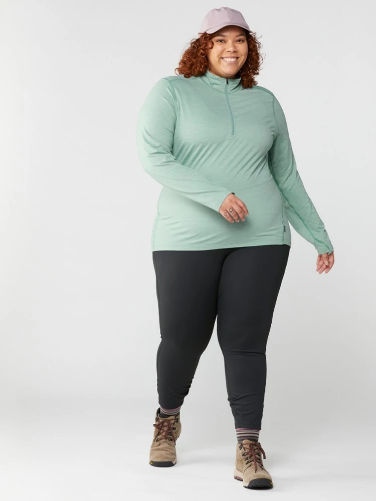 Rei Women' Top Midweight Co-Op Base Layer Half-Zip 7 Rei Women' Top Midweight Co-Op Base Layer Half-Zip - Image 7