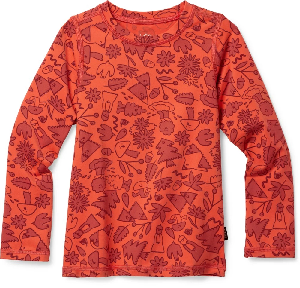 Rei Infants'/Toddlers' Top Underwear Long Lightweight Crew Co-Op 1 Rei Infants'/Toddlers' Top Underwear Long Lightweight Crew Co-Op