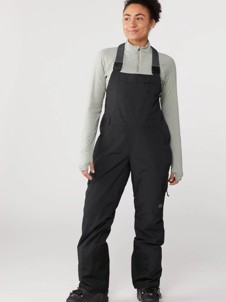 Rei Women' Pant Petite Size Powderbound Snow Insulated Bib Co-Op 2 Rei Women' Pant Petite Size Powderbound Snow Insulated Bib Co-Op - Image 2
