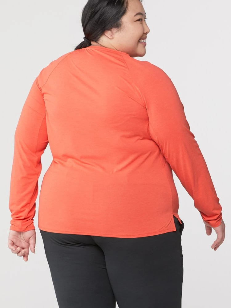 Rei Co-Op Swiftland Women' T-Shirt Plus Size Running Long-Sleeve 3 Rei Co-Op Swiftland Women' T-Shirt Plus Size Running Long-Sleeve - Image 3