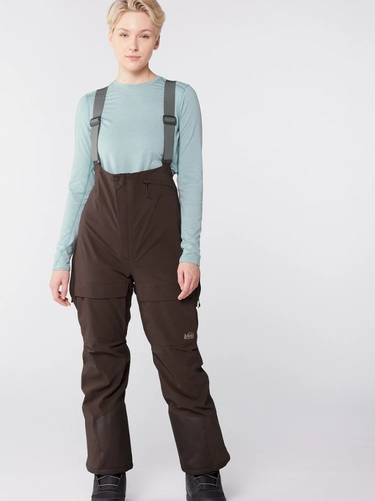 Rei Women' Pant First Chair Petite Size Co-Op Snow Bib Gtx 2 Rei Women' Pant First Chair Petite Size Co-Op Snow Bib Gtx - Image 2