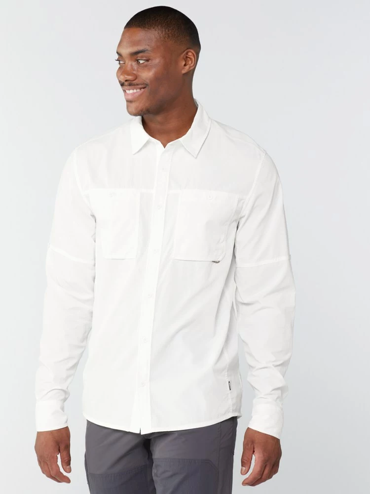 Rei Co-Op Men' Shirt Tall Size Solid Long-Sleeve Sahara 2 Rei Co-Op Men' Shirt Tall Size Solid Long-Sleeve Sahara - Image 2