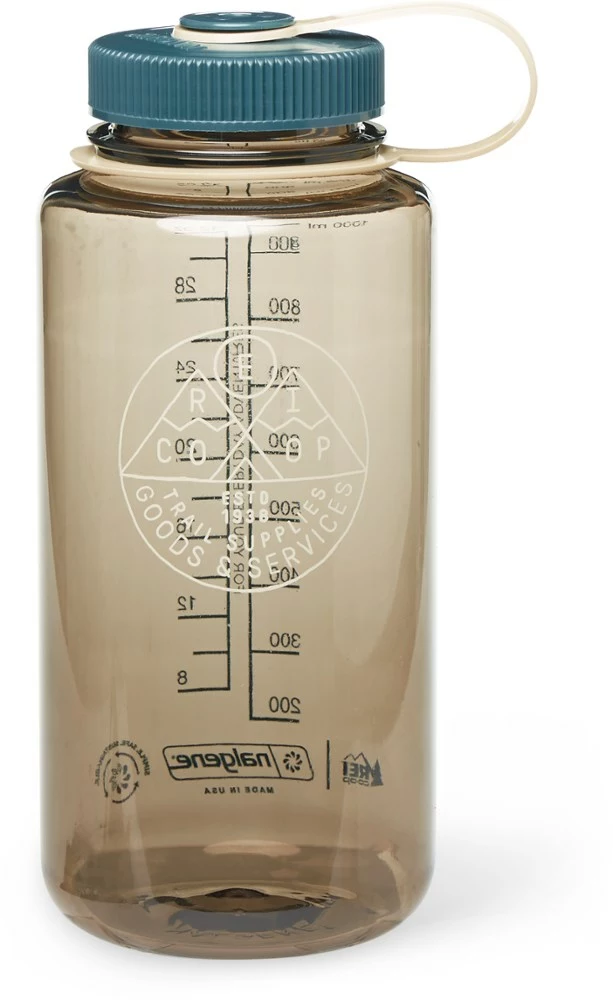 Nalgene Rei Water Bottle 32 Fl. Oz. Wide-Mouth Sustain Co-Op Graphic 6 Nalgene Rei Water Bottle 32 Fl. Oz. Wide-Mouth Sustain Co-Op Graphic - Image 6