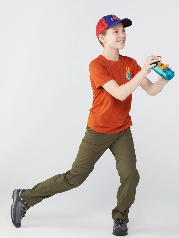 Rei Co-Op Kids' Pant Convertible Sahara 4 Rei Co-Op Kids' Pant Convertible Sahara - Image 4