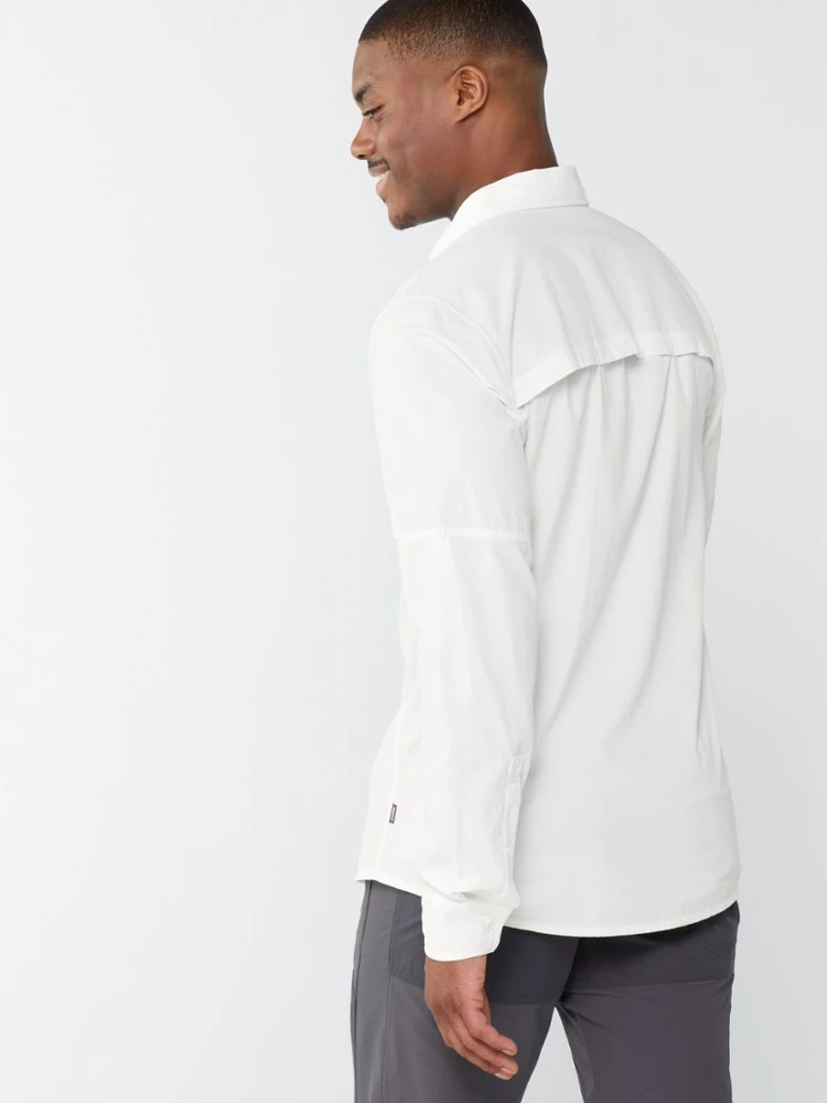 Rei Co-Op Men' Shirt Tall Size Solid Long-Sleeve Sahara 3 Rei Co-Op Men' Shirt Tall Size Solid Long-Sleeve Sahara - Image 3