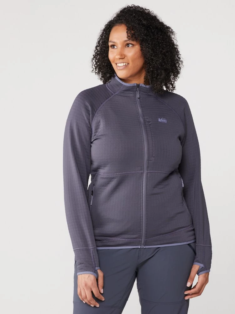 Rei Women' Jacket Co-Op Flash Power Air Fleece 3 Rei Women' Jacket Co-Op Flash Power Air Fleece - Image 3