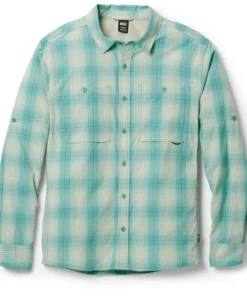 Rei Co-Op Men' Shirt Sahara Pattern Long-Sleeve -Rei Camping Outdoor Store 3623ab51 5039 4826 a449 f136558e17de
