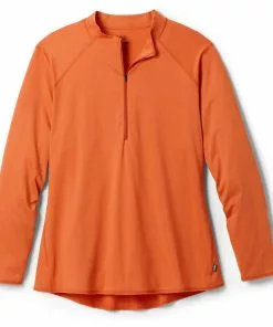 Rei Women' Top Plus Size Lightweight Co-Op Base Layer Half-Zip -Rei Camping Outdoor Store 3702796c 6995 4982 8366 9f1543d2242c
