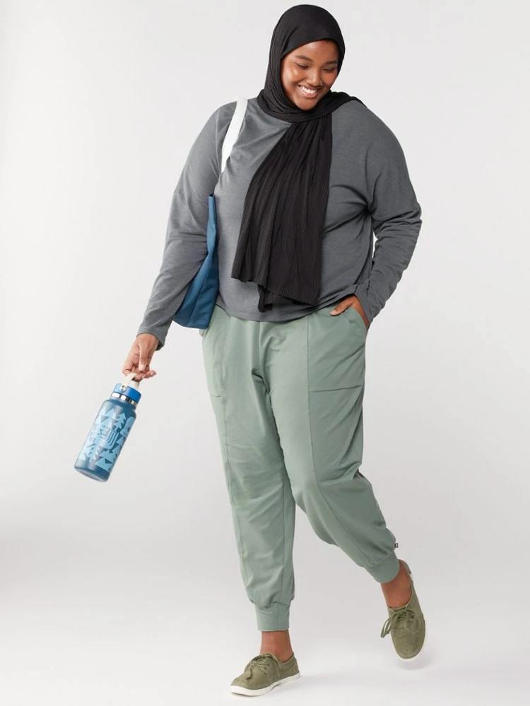 Rei Co-Op Women' Top New Route Plus Size Long-Sleeve 4 Rei Co-Op Women' Top New Route Plus Size Long-Sleeve - Image 4