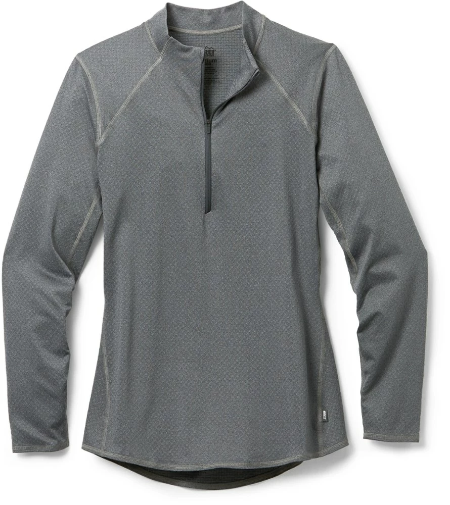 Rei Women' Top Lightweight Co-Op Base Layer Half-Zip 6 Rei Women' Top Lightweight Co-Op Base Layer Half-Zip - Image 6