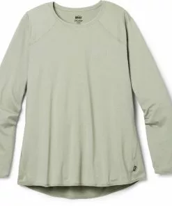 Rei Women' Base Layer Crew Top Plus Size Lightweight Co-Op Long-Sleeve -Rei Camping Outdoor Store 42485ca5 5d1d 4d49 a983 01638da09525