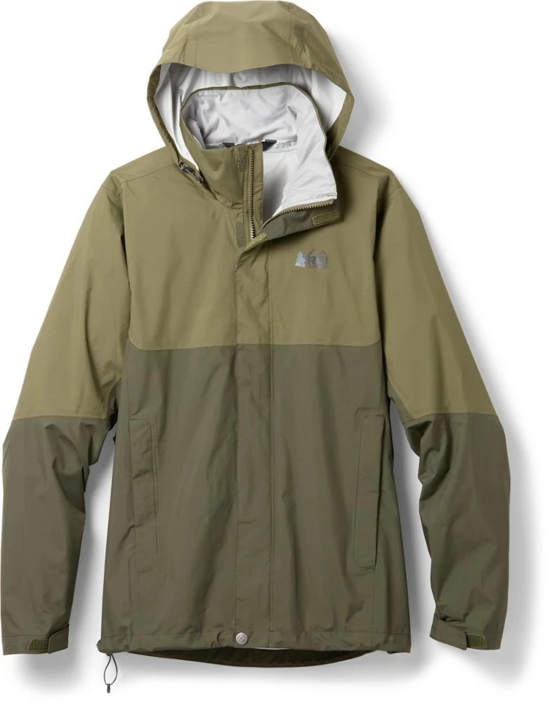 Rei Co-Op Rainier Men' Rain Jacket 1 Rei Co-Op Rainier Men' Rain Jacket