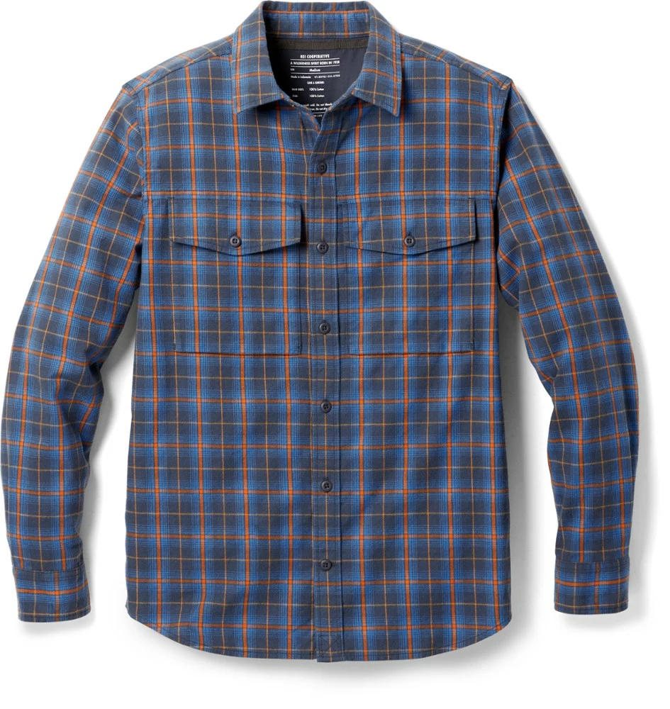 Rei Co-Op Men' Shirt Wallace Lake Flannel 20 Rei Co-Op Men' Shirt Wallace Lake Flannel - Image 20