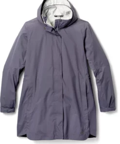 Co-Op Rainier Rei Women' Rain Jacket Plus Size Long Line