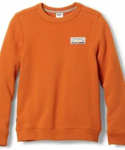 Rei Co-Op Patch Crew Kids' Sweatshirt