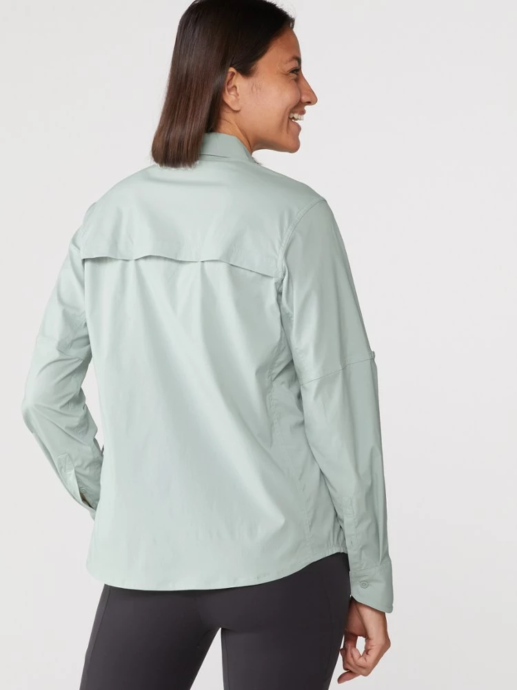 Rei Co-Op Women' Shirt Sahara Solid Long-Sleeve 4 Rei Co-Op Women' Shirt Sahara Solid Long-Sleeve - Image 4
