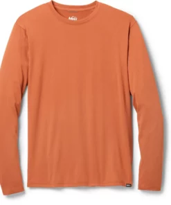Rei Co-Op Men' T-Shirt Long-Sleeve Sahara -Rei Camping Outdoor Store 50e04b47 cba0 4dc4 a718 c5d8fdb9176a