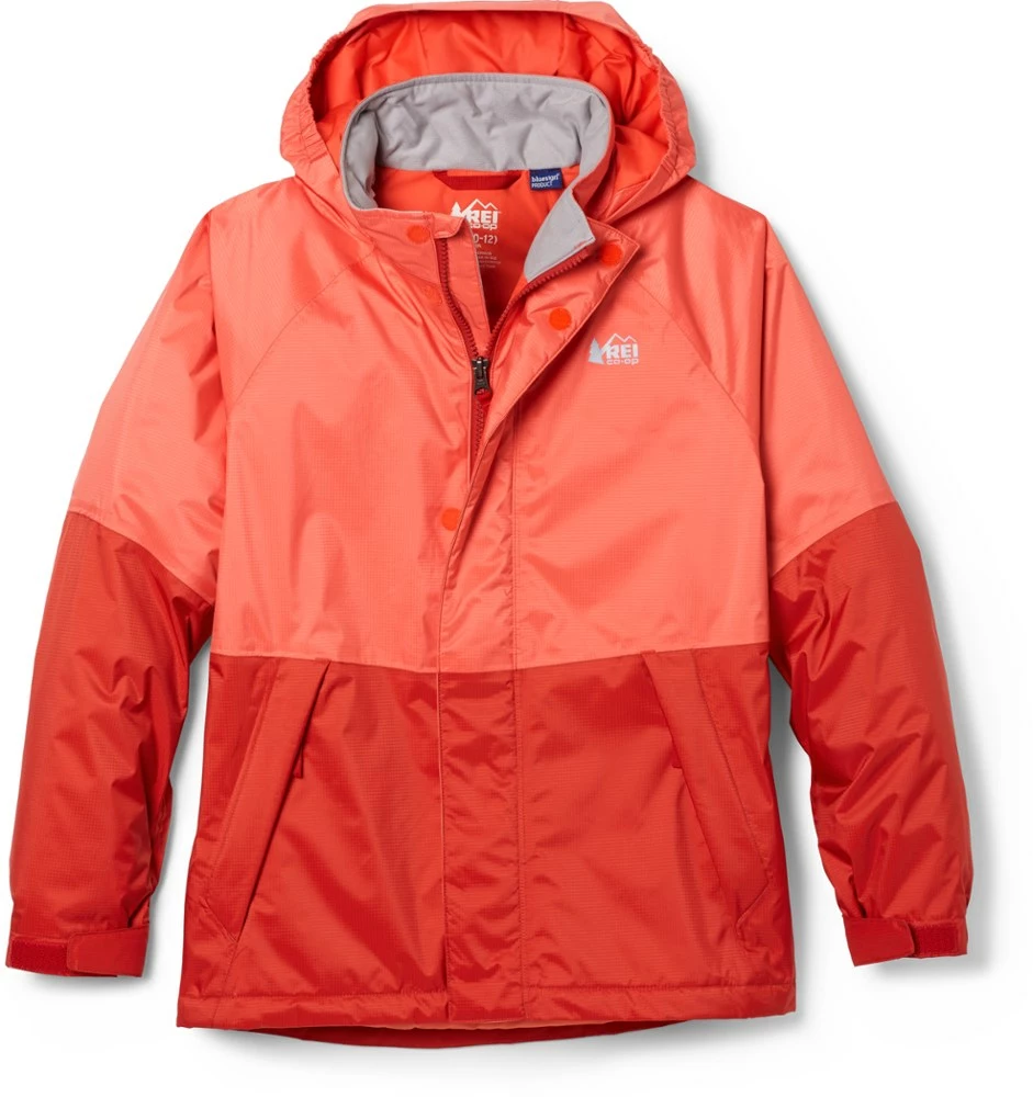 Rei Co-Op Kids' Rain Jacket Insulated Rainwall 1 Rei Co-Op Kids' Rain Jacket Insulated Rainwall