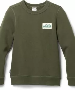Rei Co-Op Kids' Sweatshirt Crewneck Patch -Rei Camping Outdoor Store 5701fe91 f0a0 4e16 94de 4a8f91a0c6ea