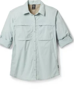 Rei Co-Op Women' Shirt Sahara Solid Long-Sleeve 29 Rei Co-Op Women' Shirt Sahara Solid Long-Sleeve -Rei Camping Outdoor Store 591be419 1fe3 4910 8c3d 6a73cf5bc924