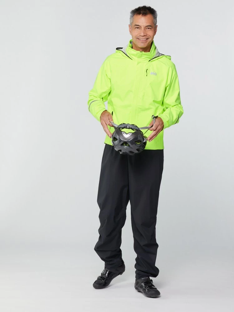 Rei Men' Rain Jacket Co-Op Junction Cycling 4 Rei Men' Rain Jacket Co-Op Junction Cycling - Image 4