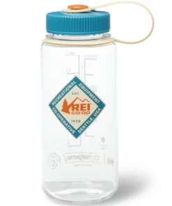 Nalgene Rei Water Bottle 16 Fl. Oz. Wide-Mouth Sustain Co-Op Graphic