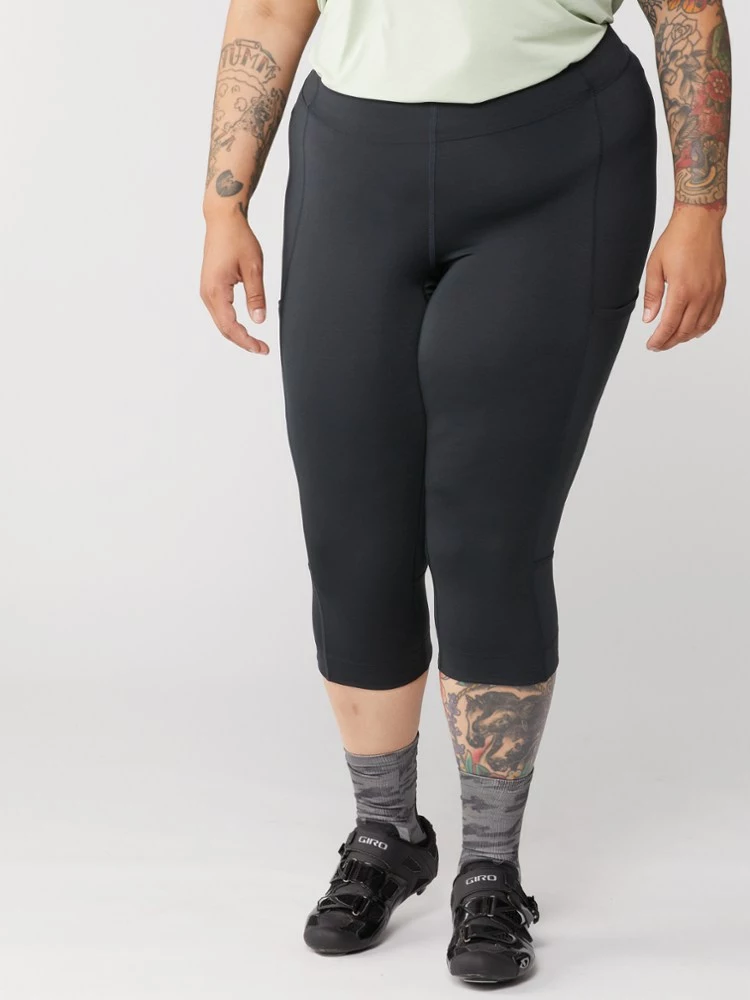 Rei Women' Co-Op Junction Bike Tight 3/4 Plus Size 2 Rei Women' Co-Op Junction Bike Tight 3/4 Plus Size - Image 2