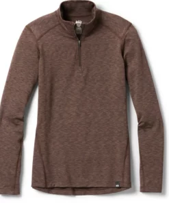 Rei Women' Top Midweight Co-Op Base Layer Half-Zip