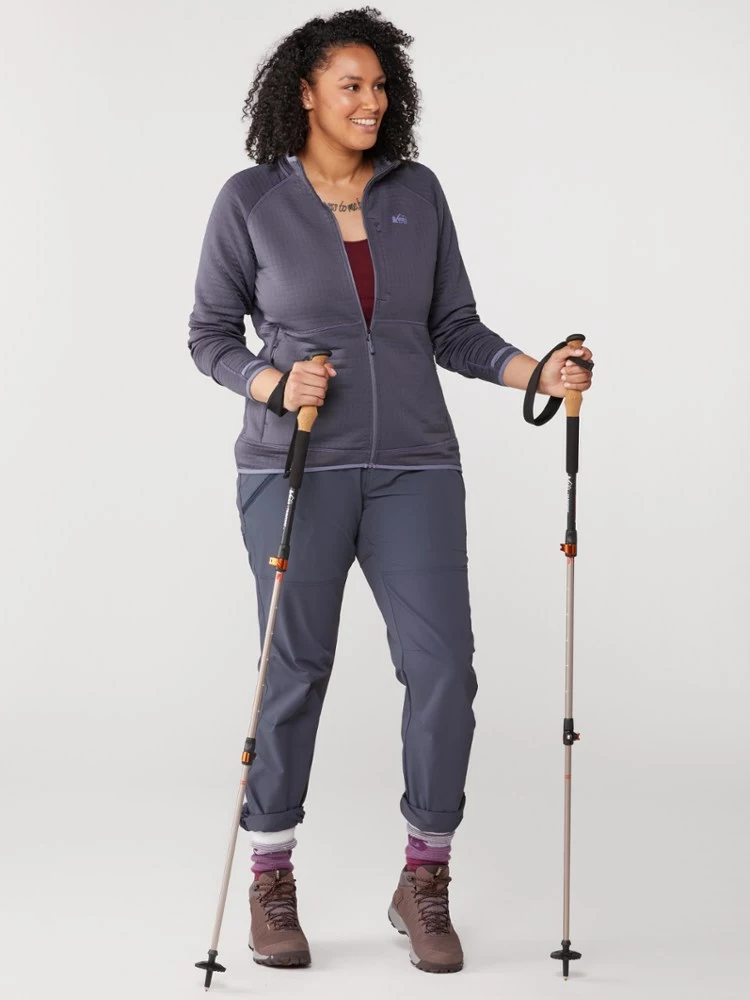 Rei Women' Jacket Co-Op Flash Power Air Fleece 7 Rei Women' Jacket Co-Op Flash Power Air Fleece - Image 7