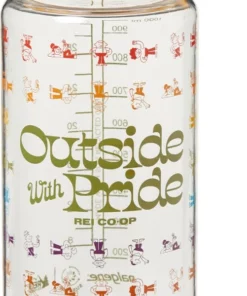 Nalgene Rei Water Bottle 32 Fl. Oz. Wide-Mouth Sustain Co-Op Graphic Pride