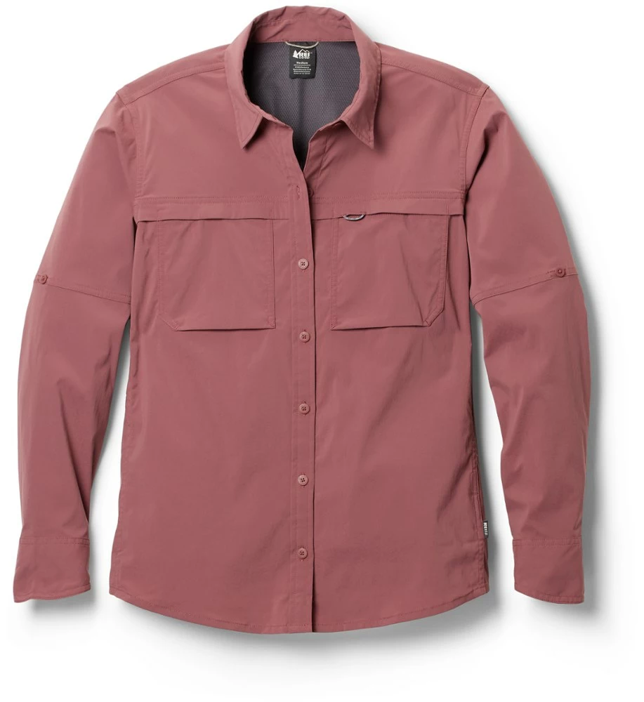 Rei Co-Op Women' Shirt Sahara Solid Long-Sleeve 18 Rei Co-Op Women' Shirt Sahara Solid Long-Sleeve - Image 18