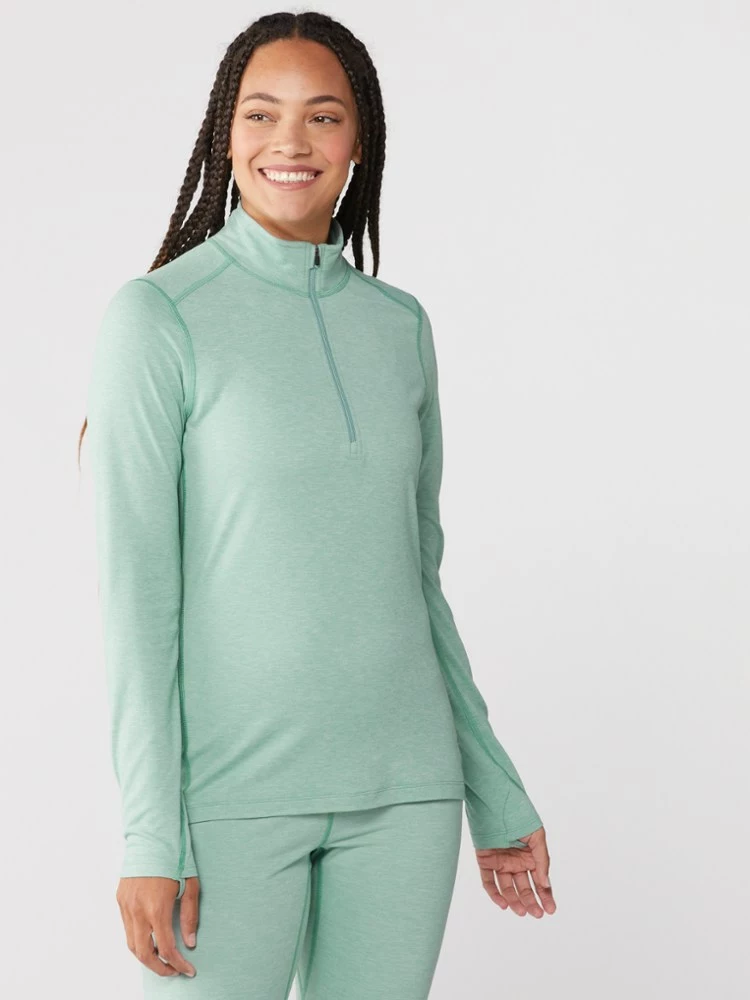 Rei Women' Top Midweight Co-Op Base Layer Half-Zip 2 Rei Women' Top Midweight Co-Op Base Layer Half-Zip - Image 2
