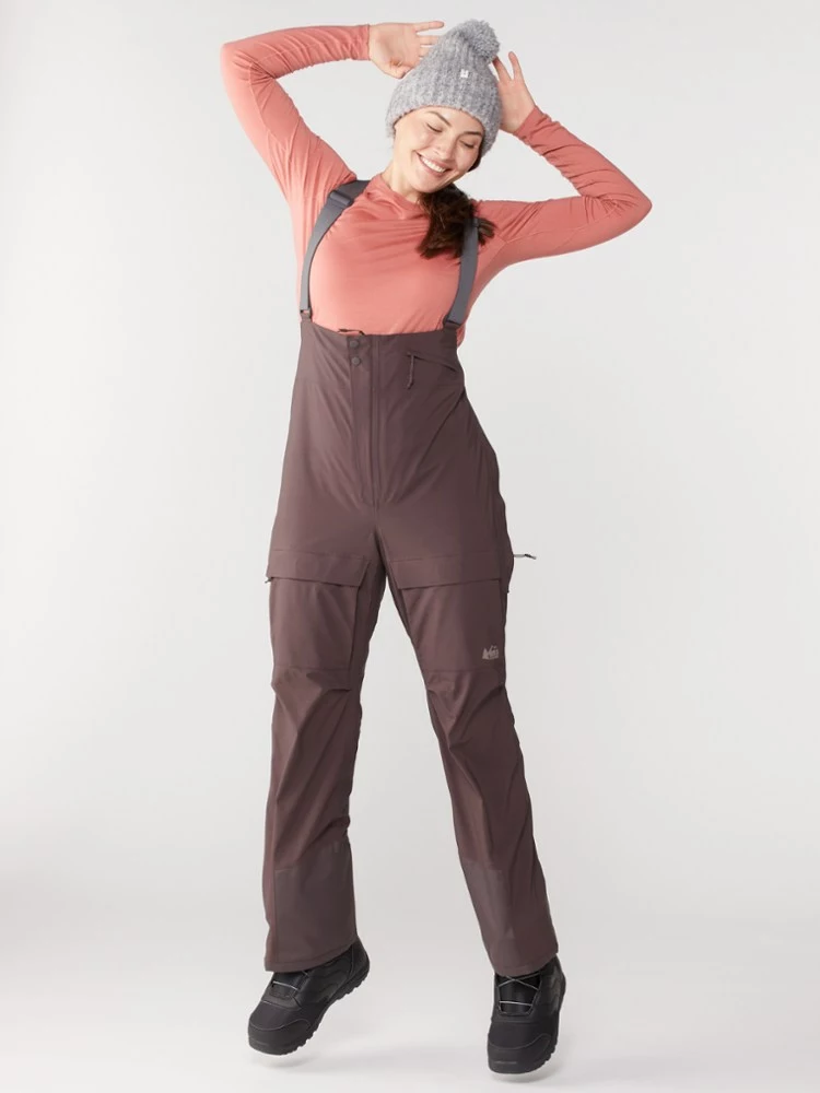 Rei Women' Pant Bib First Chair Co-Op Snow Gtx 4 Rei Women' Pant Bib First Chair Co-Op Snow Gtx - Image 4
