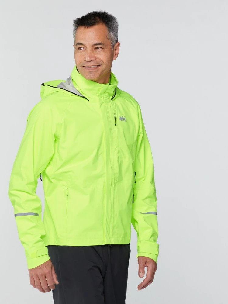 Rei Men' Rain Jacket Co-Op Junction Cycling 2 Rei Men' Rain Jacket Co-Op Junction Cycling - Image 2