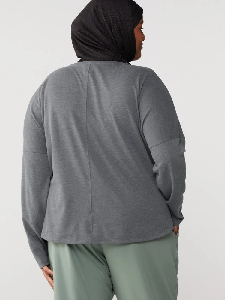 Rei Co-Op Women' Top New Route Plus Size Long-Sleeve 3 Rei Co-Op Women' Top New Route Plus Size Long-Sleeve - Image 3