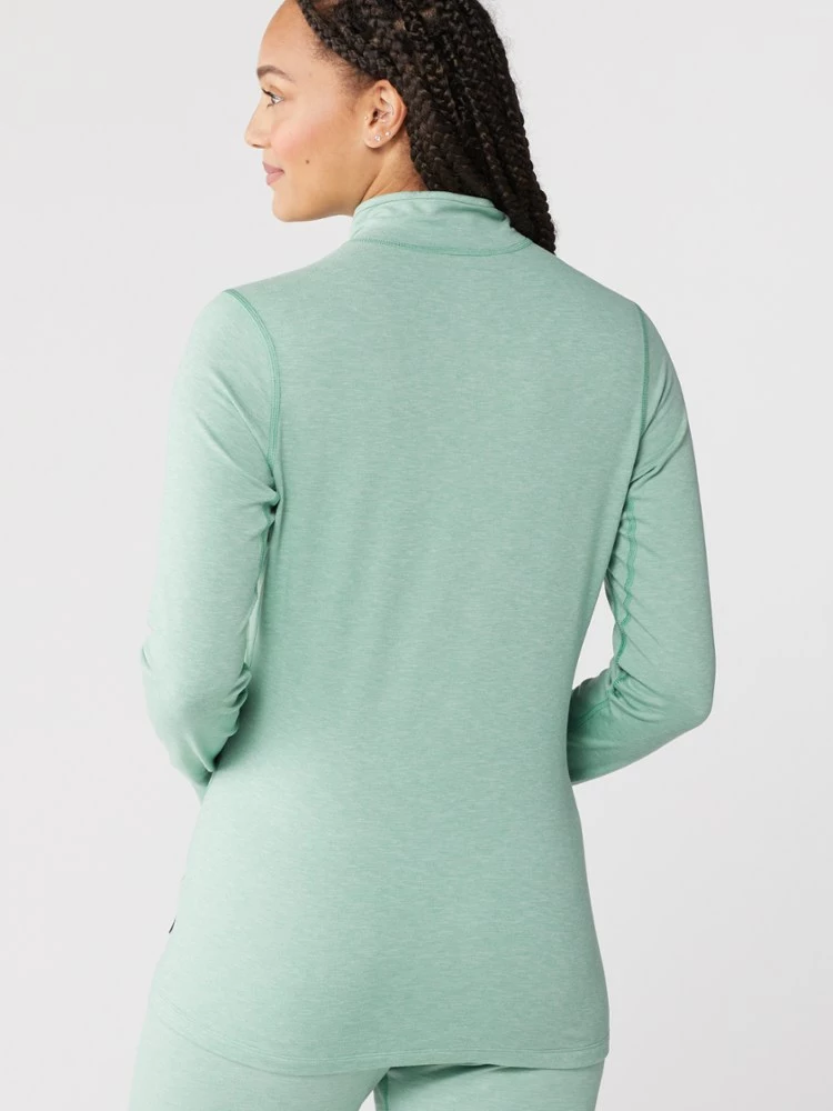 Rei Women' Top Midweight Co-Op Base Layer Half-Zip 4 Rei Women' Top Midweight Co-Op Base Layer Half-Zip - Image 4