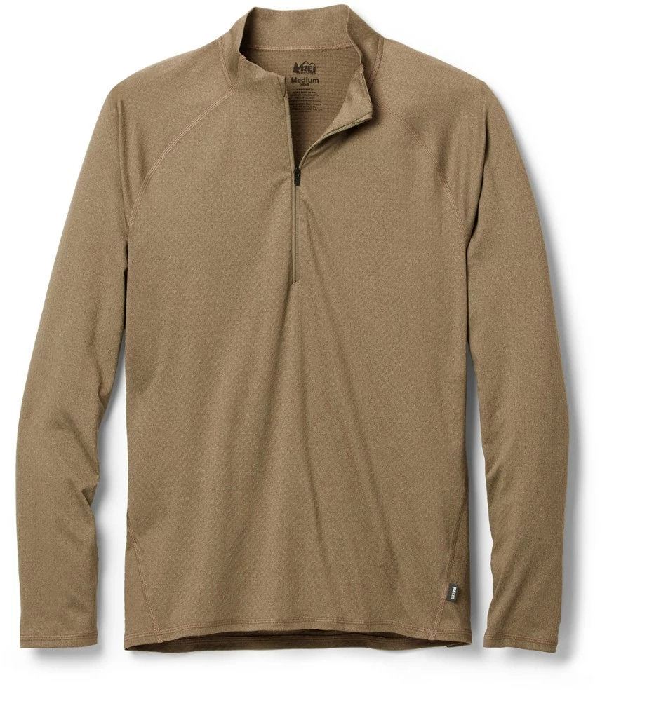 Rei Men' Top Lightweight Co-Op Base Layer Half-Zip 8 Rei Men' Top Lightweight Co-Op Base Layer Half-Zip - Image 8