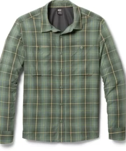 Rei Co-Op Men' Shirt Sahara Pattern Long-Sleeve -Rei Camping Outdoor Store a0a605f6 c28e 4a66 95c2 ba504171cbc2