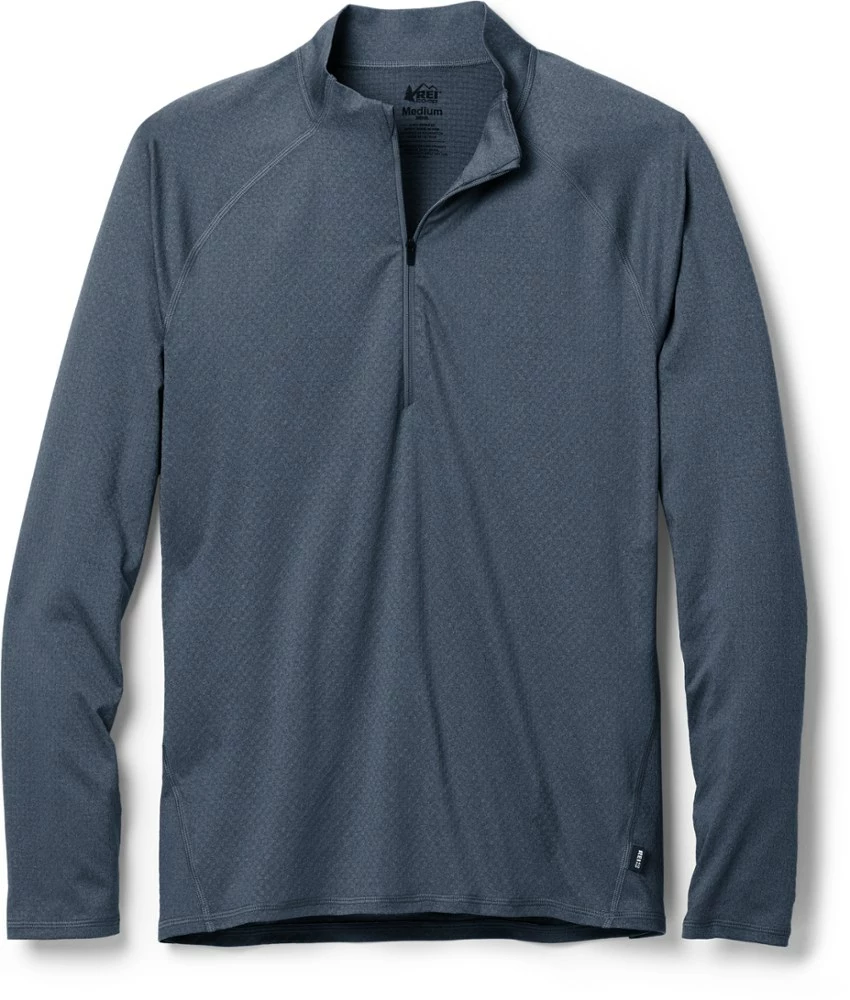 Rei Men' Top Lightweight Co-Op Base Layer Half-Zip 10 Rei Men' Top Lightweight Co-Op Base Layer Half-Zip - Image 10