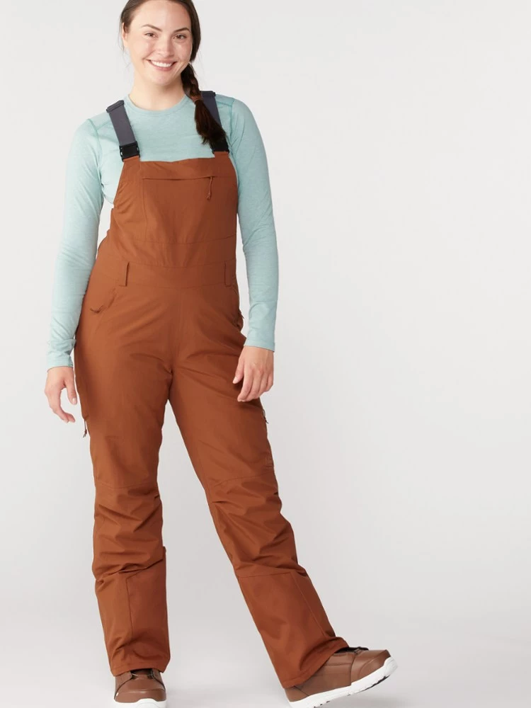 Rei Women' Pant Powderbound Snow Insulated Bib Co-Op 2 Rei Women' Pant Powderbound Snow Insulated Bib Co-Op - Image 2