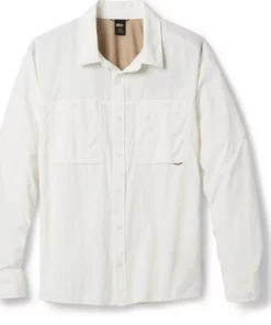 Rei Co-Op Men' Shirt Sahara Solid Long-Sleeve -Rei Camping Outdoor Store af1ad377 7b8f 4d78 8f52 d7c749f52431