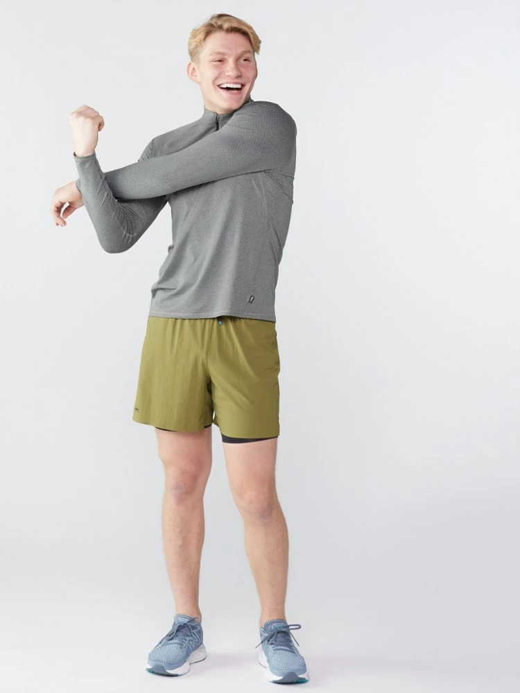 Rei Men' Top Lightweight Co-Op Base Layer Half-Zip 4 Rei Men' Top Lightweight Co-Op Base Layer Half-Zip - Image 4