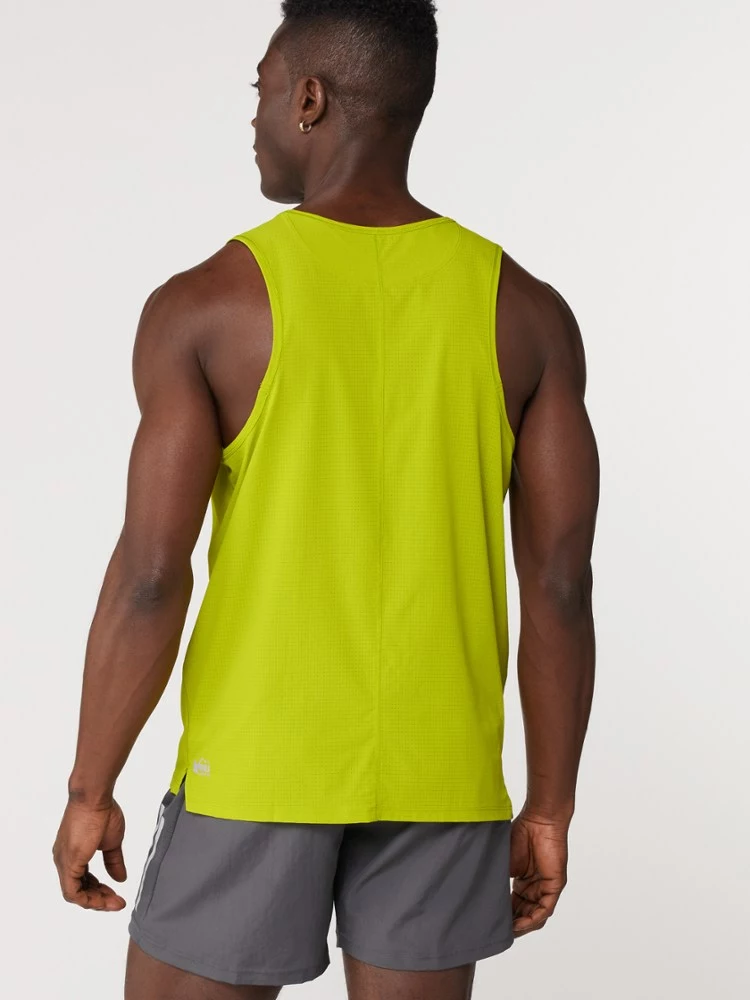 Rei Co-Op Swiftland Men' Tank Top Running Grid 3 Rei Co-Op Swiftland Men' Tank Top Running Grid - Image 3