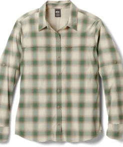 Rei Co-Op Women' Shirt Sahara Long-Sleeve Pattern -Rei Camping Outdoor Store bf08bb08 aa8c 4116 8d64 616499b06a29