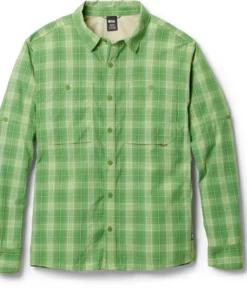 Rei Co-Op Men' Shirt Sahara Pattern Long-Sleeve -Rei Camping Outdoor Store bf7d677f 4e99 437f 8f83 1e22fef0eb21