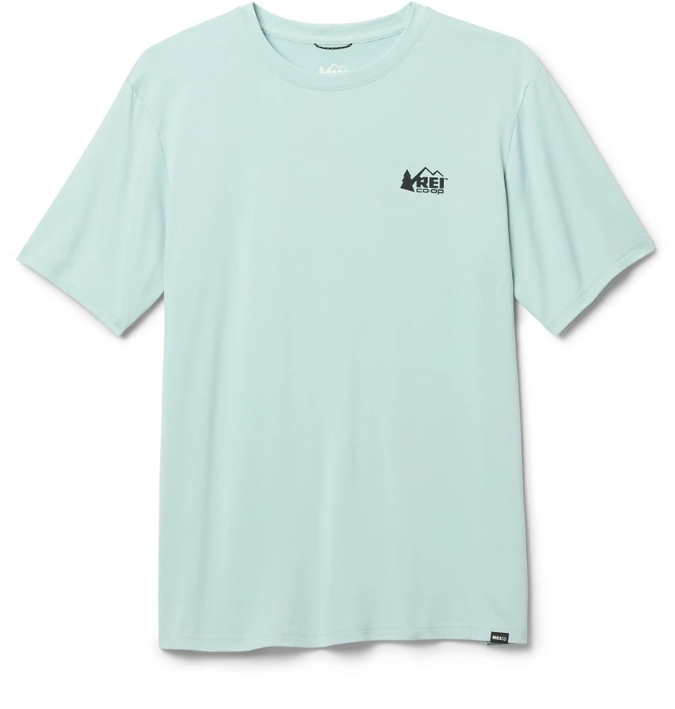 Rei Co-Op Men' Backpack T-Shirt Graphic Sahara 1 Rei Co-Op Men' Backpack T-Shirt Graphic Sahara