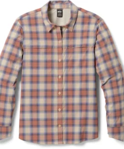 Rei Co-Op Women' Shirt Sahara Long-Sleeve Pattern -Rei Camping Outdoor Store c94aea22 7948 49bb a8cb d2d61688bd60