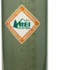 Nalgene Rei Water Bottle 48 Fl. Oz. Wide-Mouth Sustain Co-Op Graphic