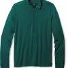 Rei Men' Layer Top Co-Op Merino 185 Base Long-Sleeve Half-Zip