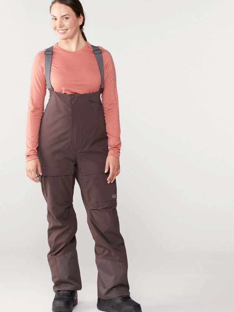Rei Women' Pant Bib First Chair Co-Op Snow Gtx 2 Rei Women' Pant Bib First Chair Co-Op Snow Gtx - Image 2